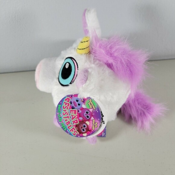 Unicorn Plush Ear Resistibles Stuffed Animal Jay At Play Changes Colors NWT - Picture 3 of 12